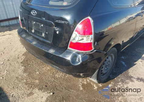 2009 Hyundai Accent Gs из США, поврежденный, VIN KMHCM36C49U111835